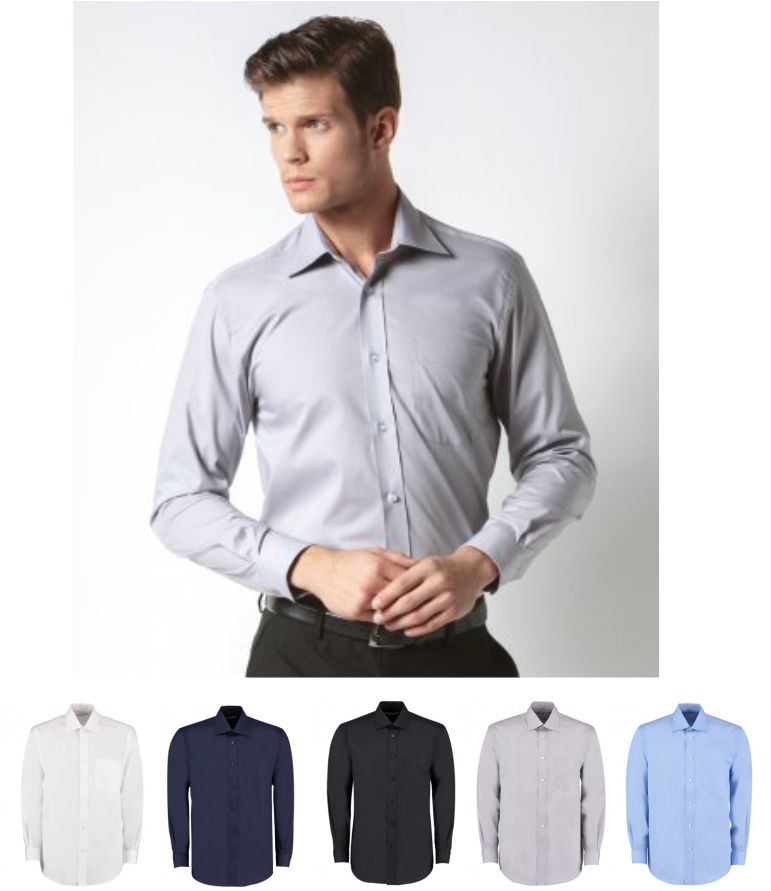 Kustom Kit KK351 Workwear Long Sleeve Oxford Shirt